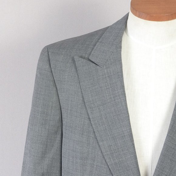 Hart Schaffner & Marx Men's Suit Wool Gray 42R 34X34 - Picture 8 of 12